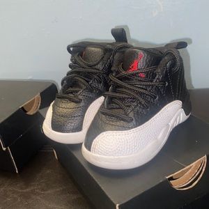 Jordan 12 black and red